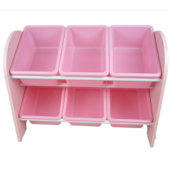 Most Popular Toys Basket Children Storage Cabinets/Shelves for 2 Layer Toy Cabinet Supplier